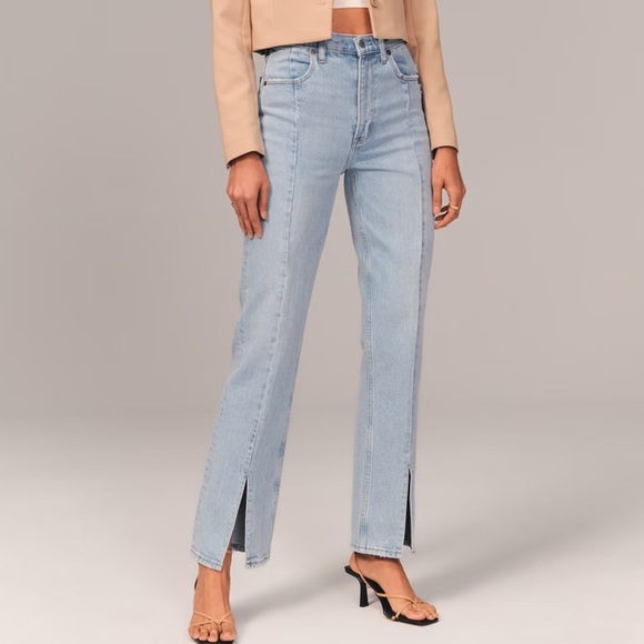 ‘90s Straight Ultra High Rise Jeans - Picture 1 of 4